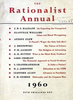 New Humanist – The Rationalist Annual, 1960