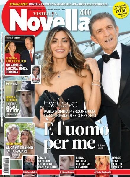 Novella 2000 – 06 gennaio 2022 Cover