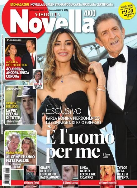 Novella 2000 – 5 Gennaio 2022 Cover