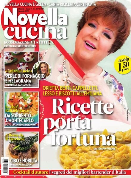 Novella Cucina – Gennaio 2022 Cover