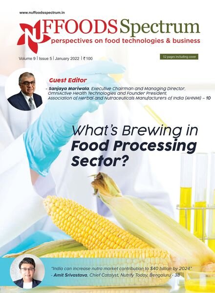Nuffoods Spectrum – January 2022 Cover