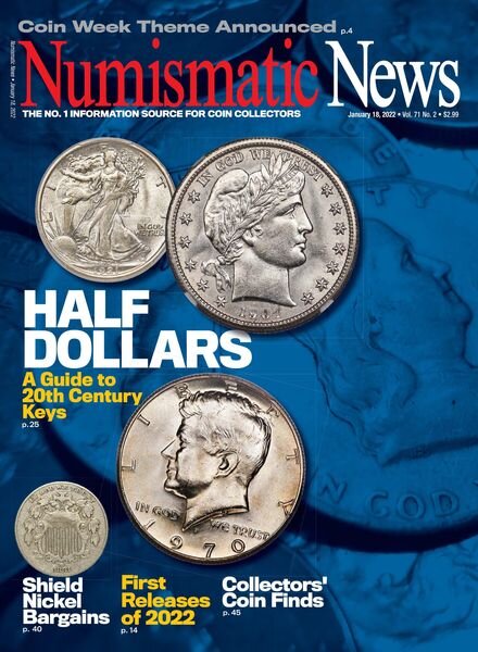 Numismatic News – 07 January 2022 Cover