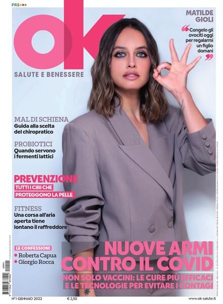 Ok Salute e Benessere – Gennaio 2022 Cover