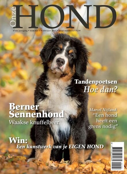 Onze Hond – januari 2022 Cover