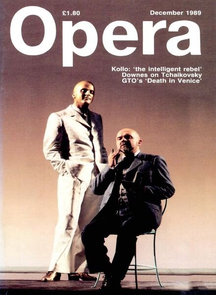 Opera – December 1989 Cover