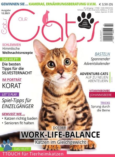Our Cats – Dezember 2021 Cover