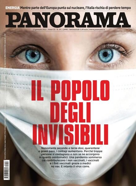 Panorama Italia – 12 gennaio 2022 Cover