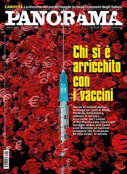 Panorama Italia – 26 gennaio 2022 Cover