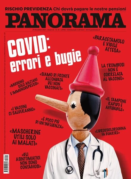 Panorama Italia – 29 dicembre 2021 Cover