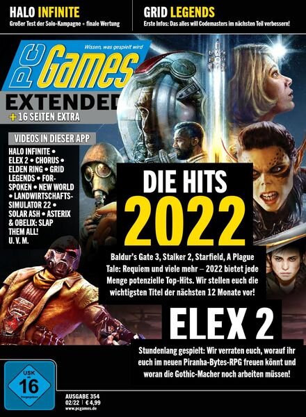 PC Games Germany – Februar 2022 Cover