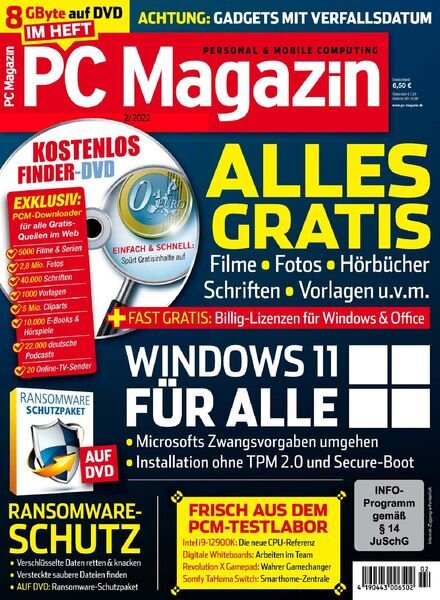PC Magazin – Februar 2022 Cover