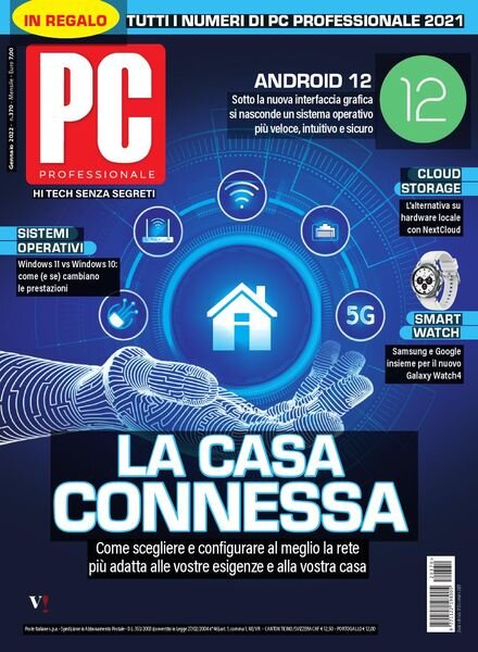 PC Professionale – Gennaio 2022 Cover