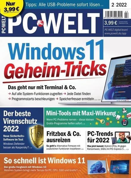 PC Welt – Februar 2022 Cover
