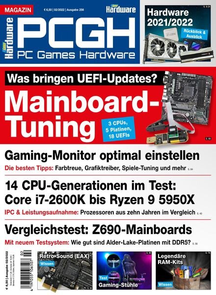PCGH – Februar 2022 Cover