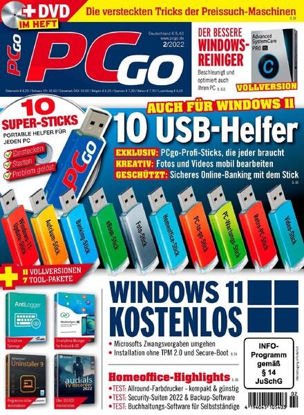 PCgo – Februar 2022 Cover