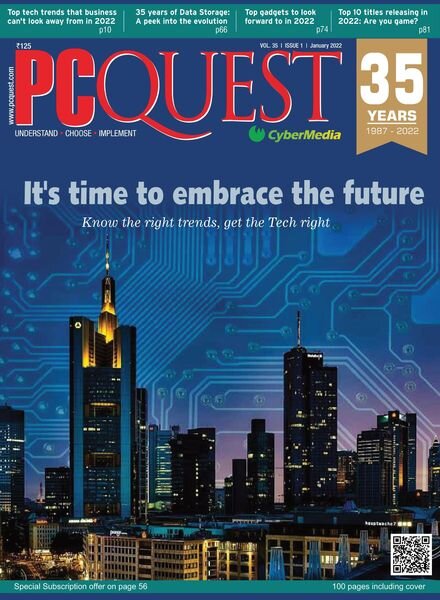 PCQuest – January 2022 Cover