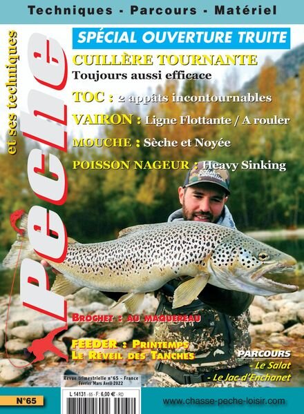Peche et Ses Techniques – Fevrier-Avril 2022 Cover