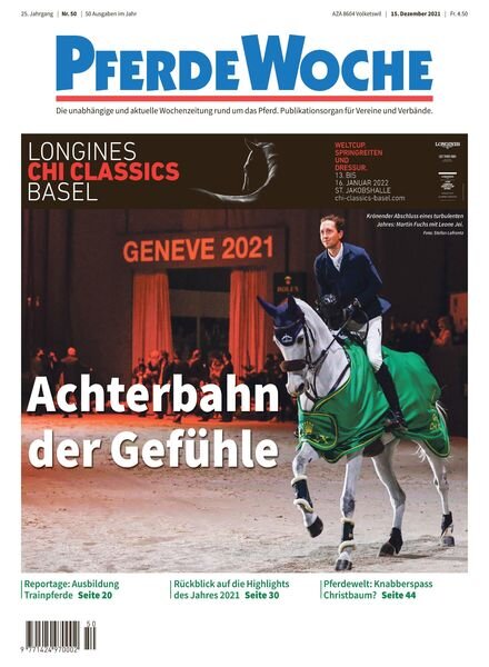 PferdeWoche – 15 Dezember 2021 Cover