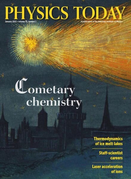 Physics Today – January 2022 Cover