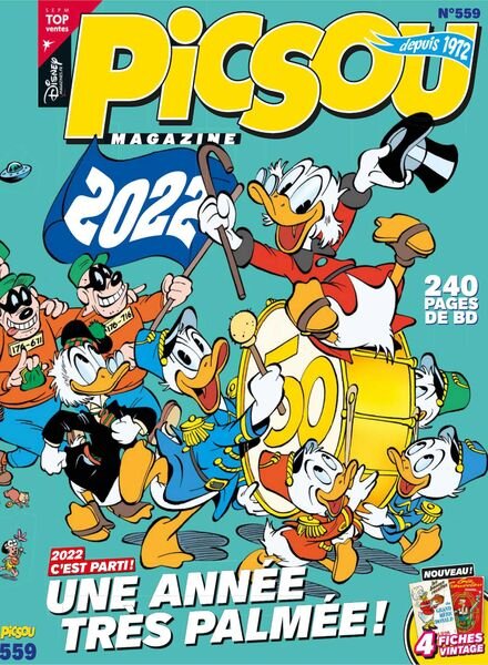 Picsou Magazine – Janvier-Fevrier 2022 Cover