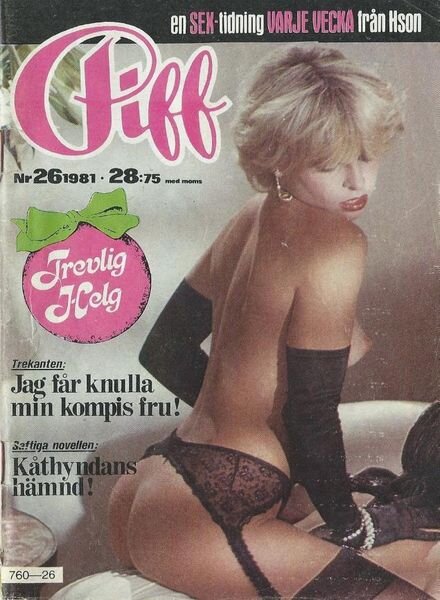 Piff Magazine – Nr 26, 1981 Cover