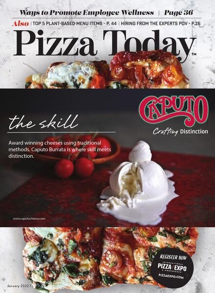 Pizza Today – January 2022 Cover