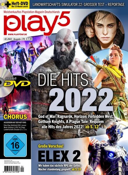 play5 – Februar 2022 Cover