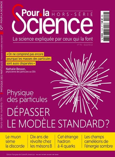 Pour la Science – Hors-Serie – Fevrier-Mars 2022 Cover