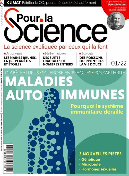Pour la Science – Janvier 2022 Cover