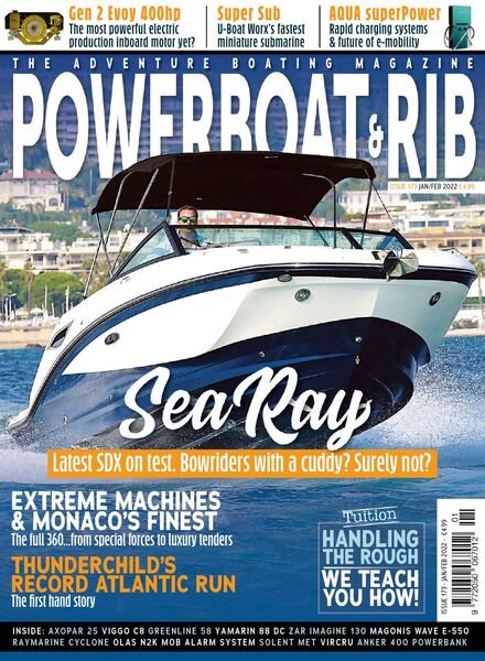 Powerboat & RIB – January 2022 Cover