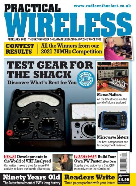 Practical Wireless – February 2022 Cover