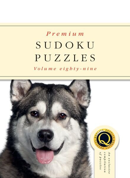 Premium Sudoku – January 2022 Cover