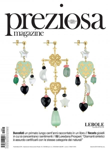 Preziosa Magazine – Dicembre 2021 Cover
