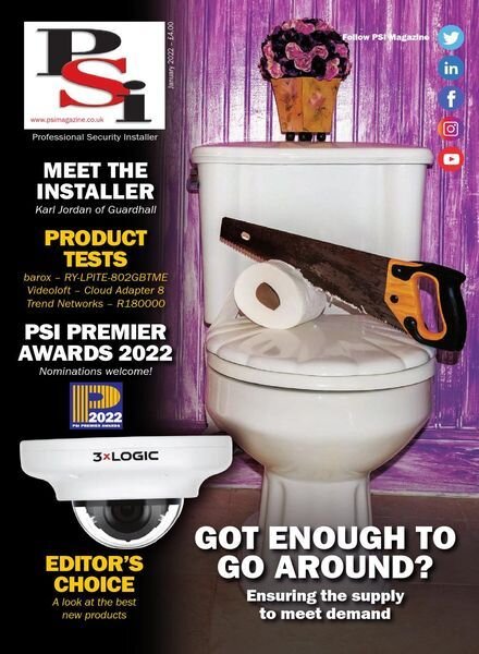 Proffessional Security Installer – January 2022 Cover