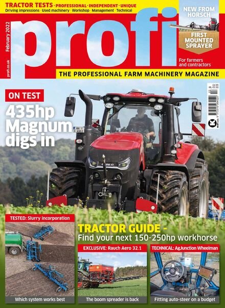 Profi International – February 2022 Cover