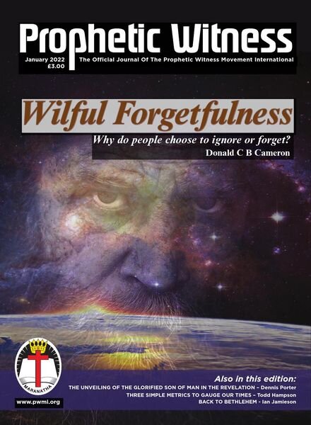 Prophetic Witness – January 2022 Cover