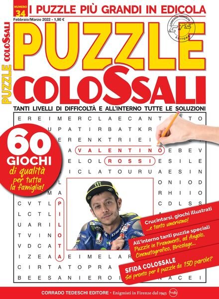 Puzzle Colossali – febbraio 2022 Cover