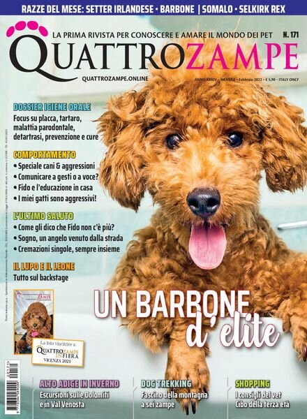 QuattroZampe – febbraio 2022 Cover