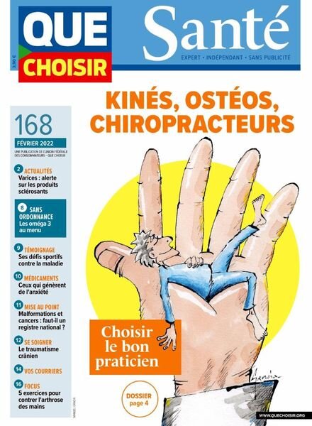 Que Choisir Sante – Fevrier 2022 Cover
