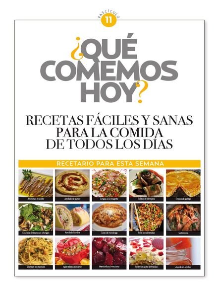 Que comemos hoy – marzo 2022 Cover