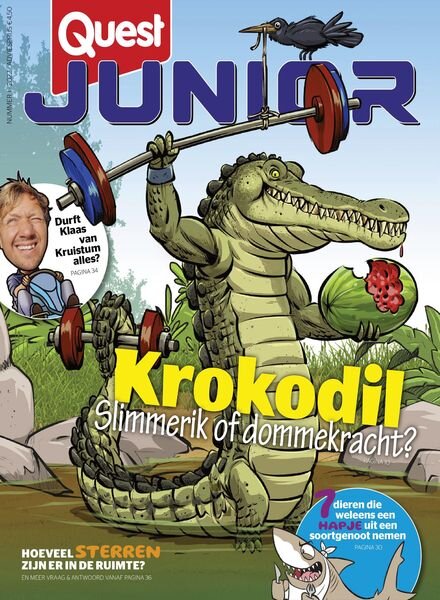 Quest Junior – januari 2022 Cover