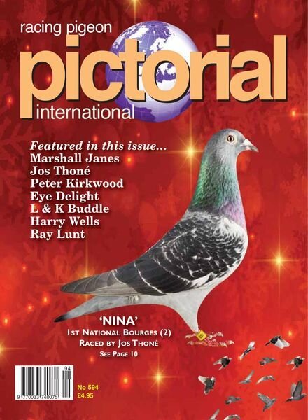 Racing Pigeon Pictorial International – December 2021 Cover