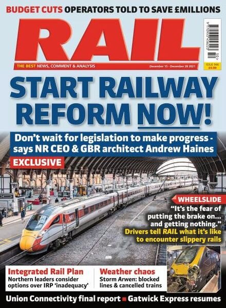 Rail – December 15, 2021 Cover