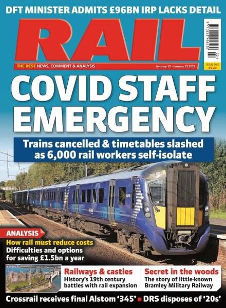 Rail – January 08, 2022 Cover