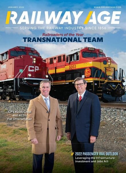 Railway Age – January 2022 Cover