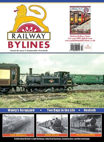 Railway Bylines – October 2021 Cover