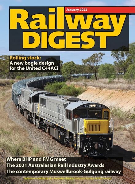 Railway Digest – January 2022 Cover
