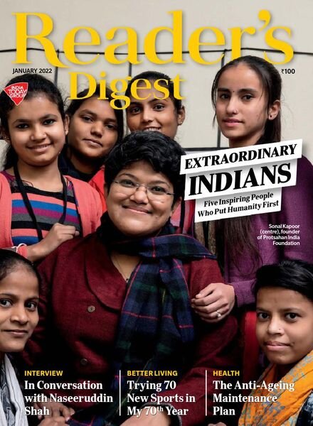 Reader’s Digest India – January 2022 Cover