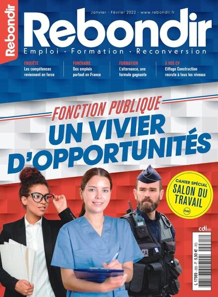 Rebondir – Janvier-Fevrier 2022 Cover