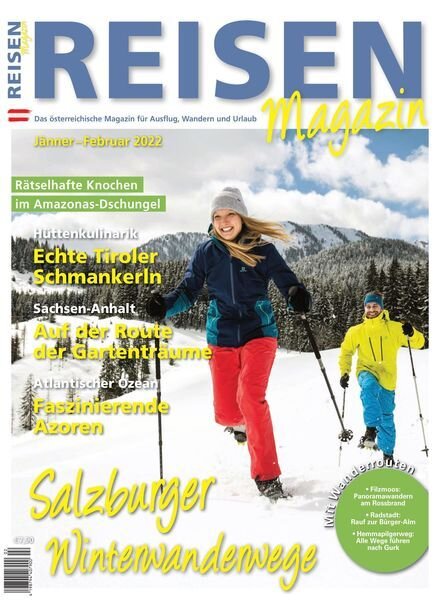 REISEN-Magazin – Januar 2022 Cover